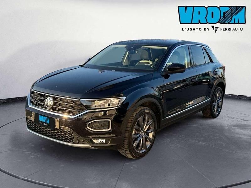 Usata VW T-Roc Advance 116 CV (85 kW) 2019 Nero SUV