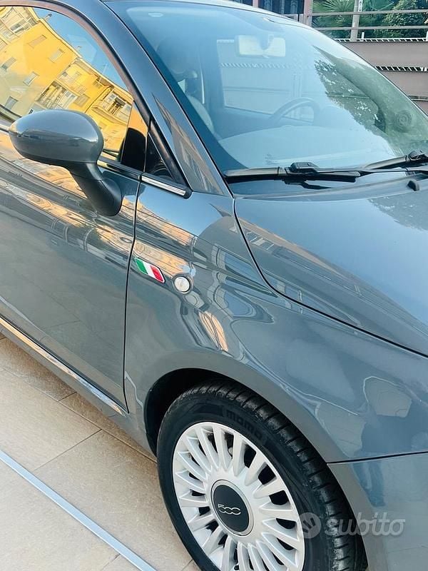Usata Fiat 500 Lounge 69 CV (50 kW) 2010 Grigio Berlina
