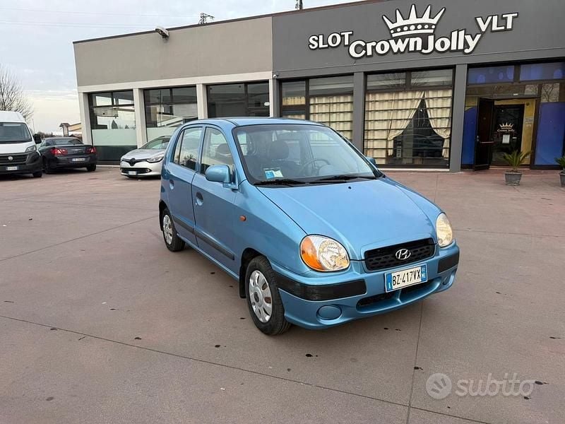 Usata Hyundai Atos GLS 60 CV (44 kW) 2002 Blu Utilitaria