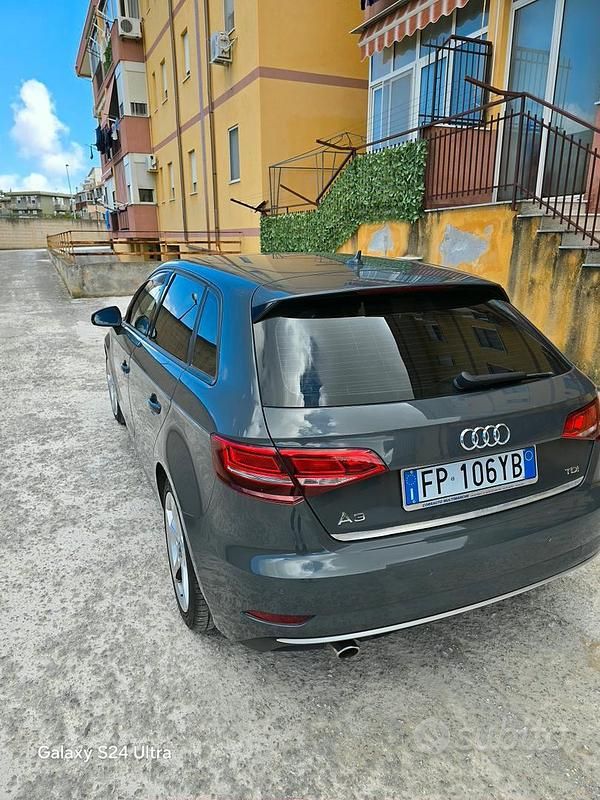 Usata Audi A3 2017 Grigio Berlina
