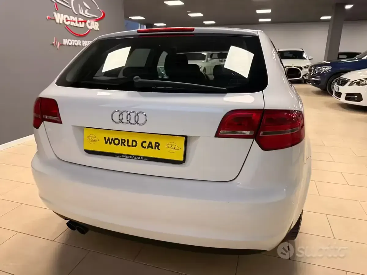 Usata Audi A3 S-Line 140 CV (102 kW) 2008 Bianco Utilitaria