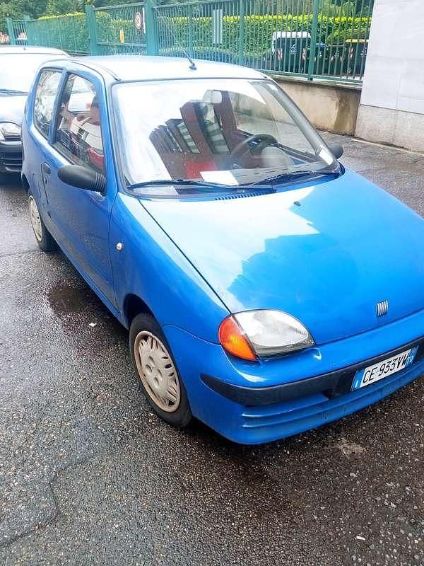 Usata Fiat Seicento 54 CV (39 kW) 2002 Blu/azzurro Utilitaria