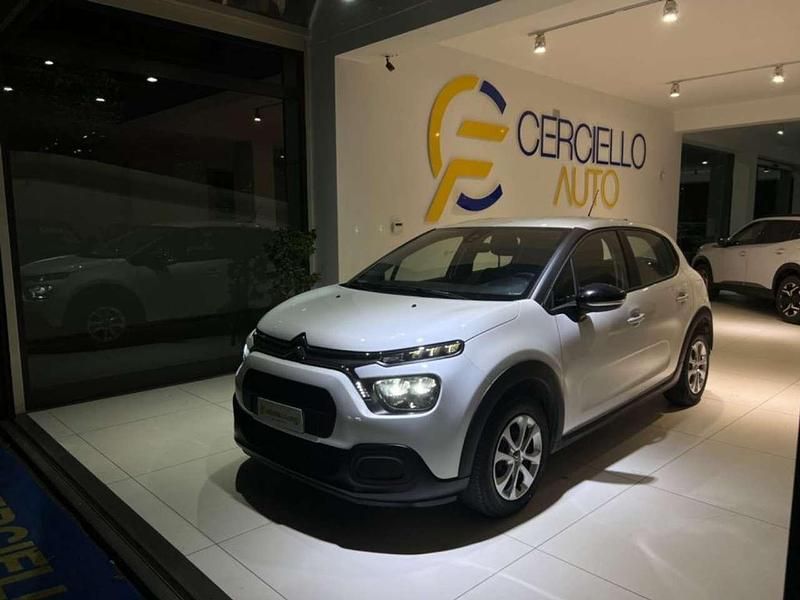 Usata Citroën C3 Feel 83 CV (61 kW) 2022 Bianco pastello Utilitaria