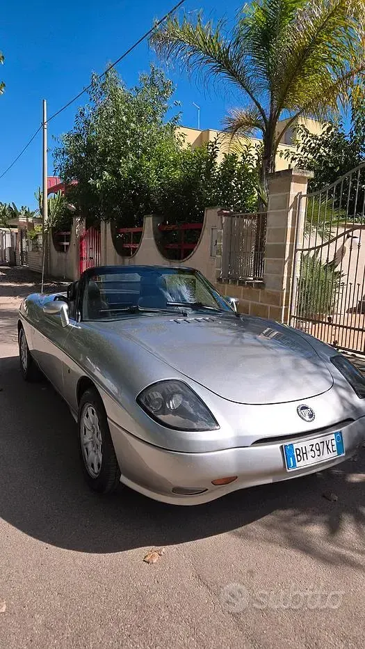 Usata Fiat Barchetta 131 CV (96 kW) 2000 Grigio Cabrio