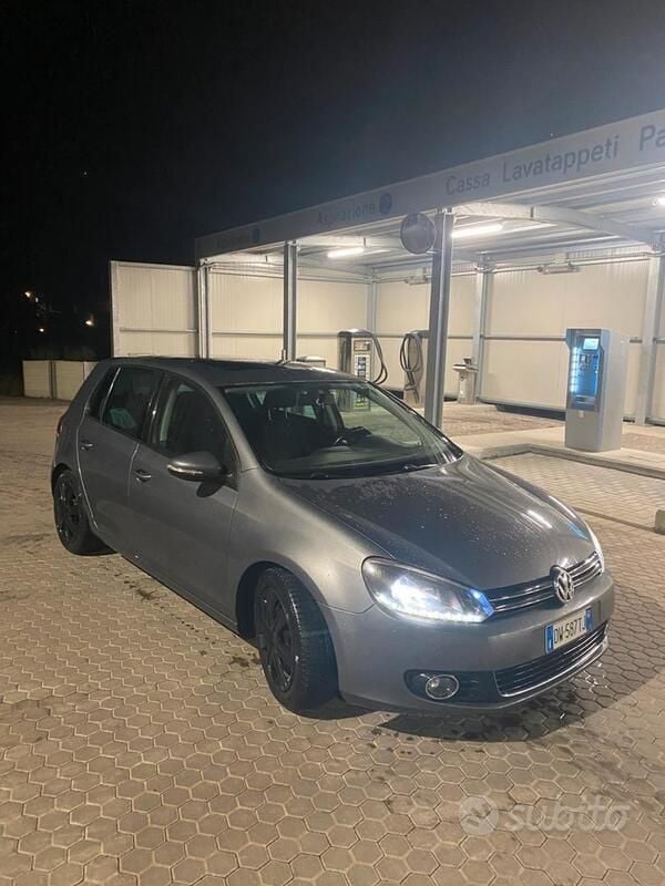 Usata VW Golf VI 122 CV (89 kW) 2009 Grigio Utilitaria