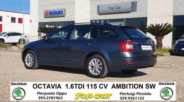 Usata Skoda Octavia Ambition 116 CV (85 kW) 2019 Antracite metallizzato Station wagon