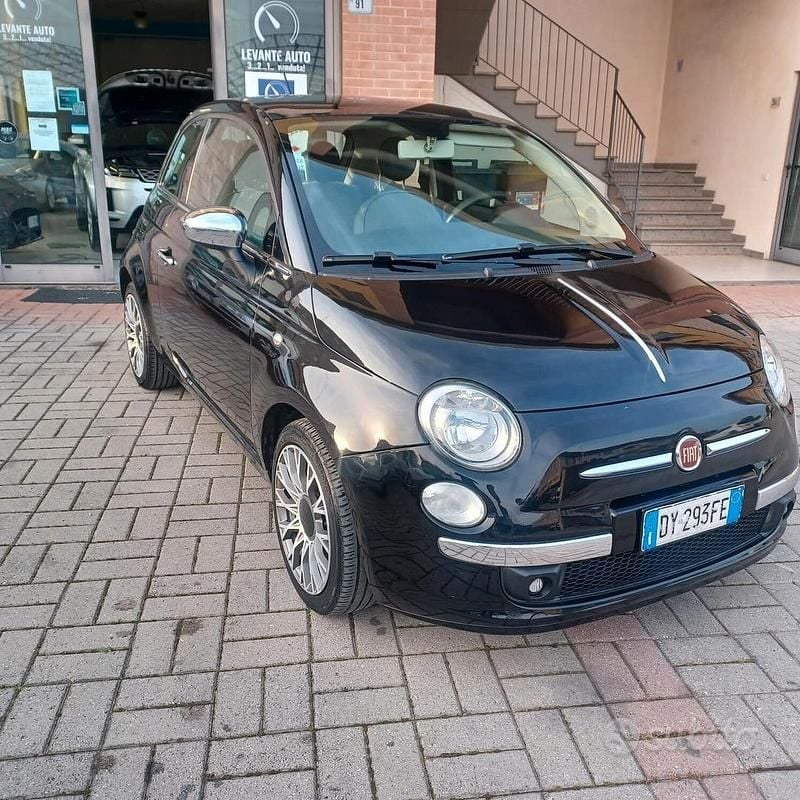 Usata Fiat 500 Sport 75 CV (55 kW) 2009 Nero Cabrio