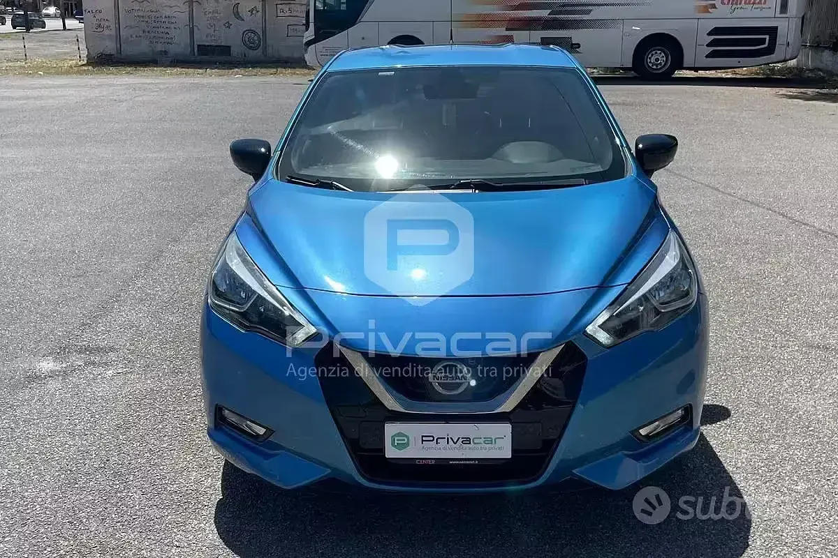 Usata Nissan Micra Tekna 90 CV (66 kW) 2017 Bluazzurro Utilitaria