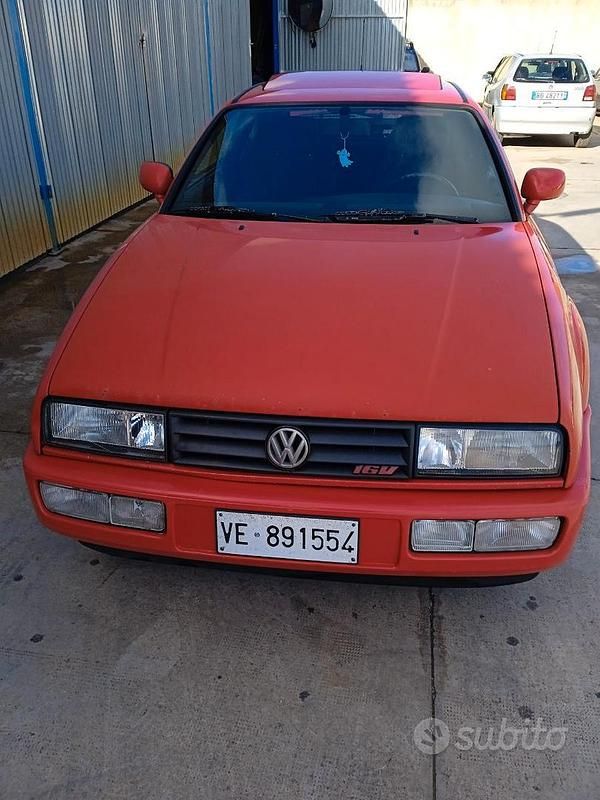 Usata VW Corrado 136 CV (100 kW) 1992 Rosso Utilitaria