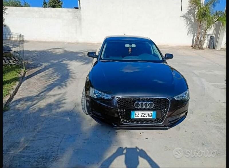 Usata Audi A5 S-Line 170 CV (125 kW) 2015 Nero Coupé