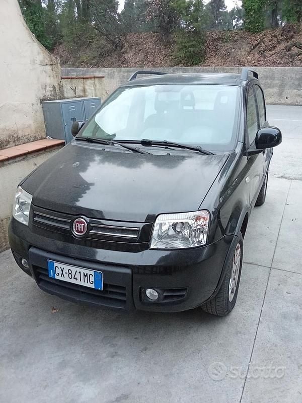 Usata Fiat Panda 4x4 2012 Nero Utilitaria