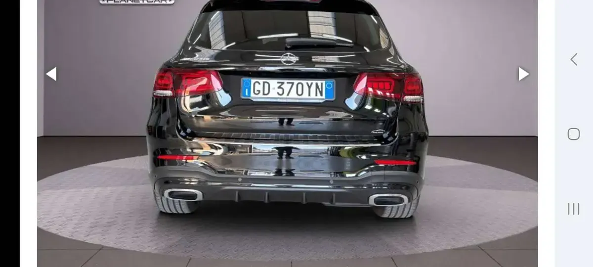 Usata Mercedes GLC220 Premium 194 CV (142 kW) 2021 Nero SUV