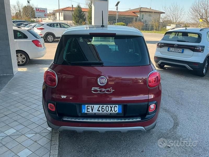 Usata Fiat 500L 85 CV (62 kW) 2014 Rosso Monovolume