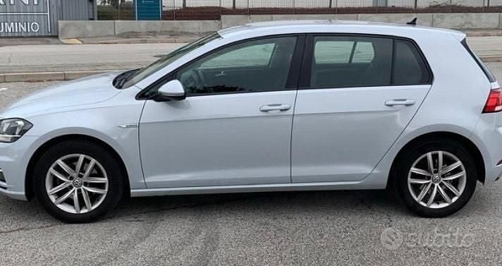 Usata VW Golf VII Executive 110 CV (80 kW) 2018 Bianco Berlina