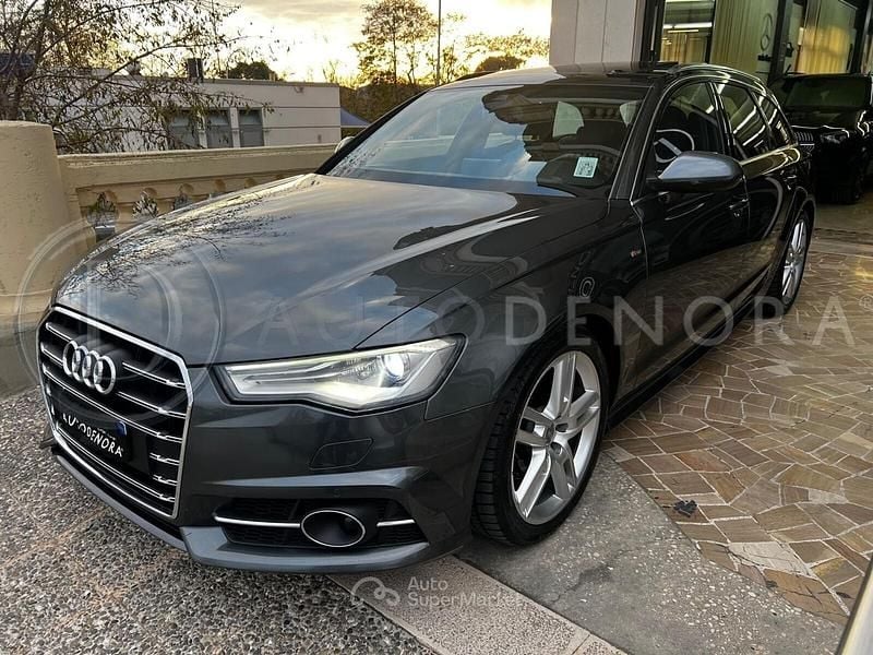 Usata Audi A6 Ambiente 190 CV (139 kW) 2017 Grigio Station wagon