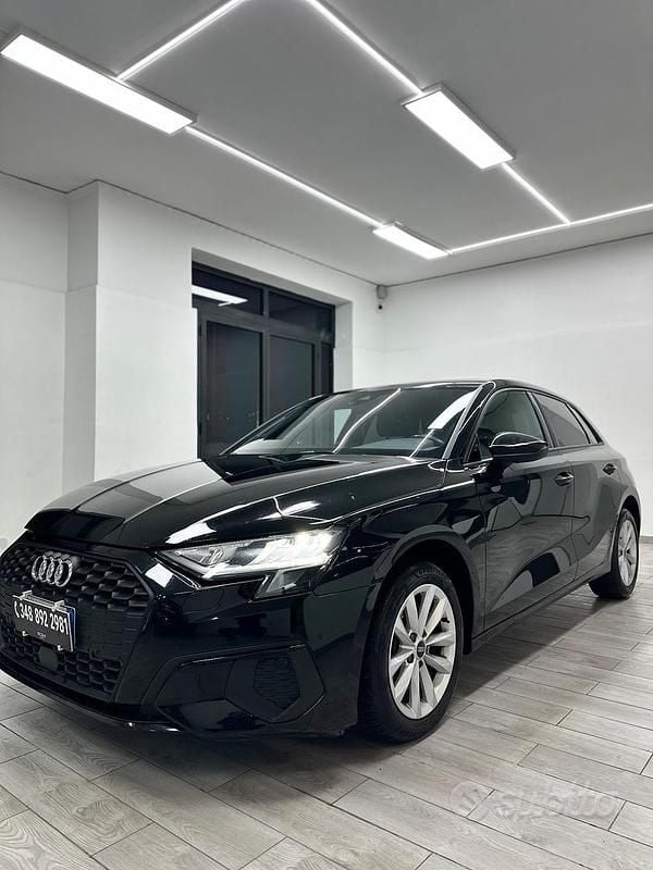 Usata Audi A3 Business 116 CV (85 kW) 2021 Nero Berlina