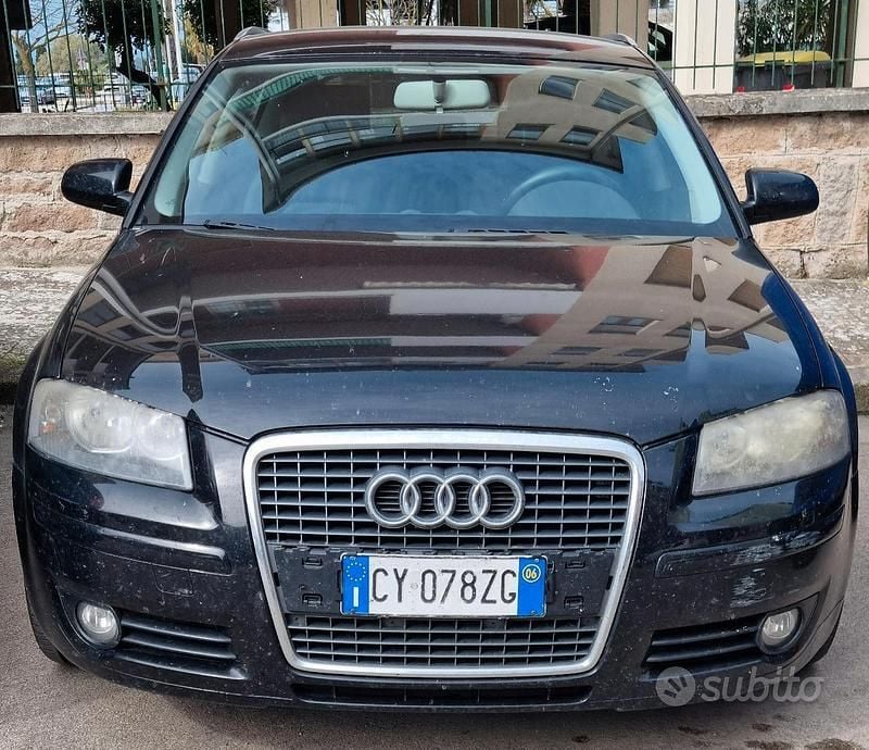 Usata Audi A3 140 CV (102 kW) 2006 Nero Utilitaria