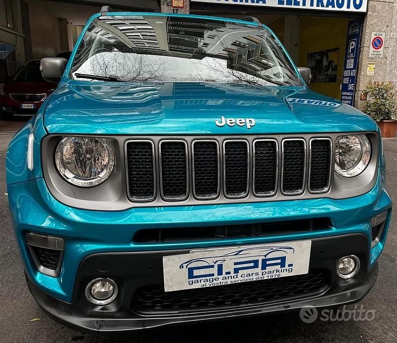 Usata Jeep Renegade Longitude 140 CV (102 kW) 2019 Blu SUV
