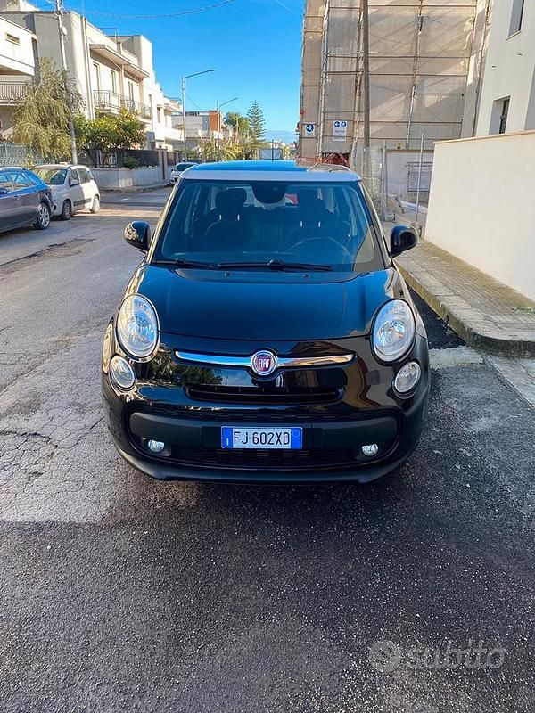 Usata Fiat 500L 95 CV (69 kW) 2017 Nero Monovolume