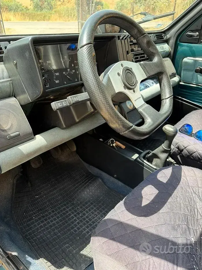 Usata Fiat Panda 4x4 Club 50 CV (36 kW) 1993 Verde Utilitaria
