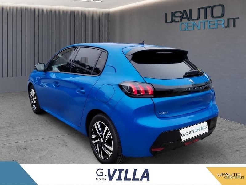 Usata Peugeot 208 Allure 102 CV (75 kW) 2021 Giallo Utilitaria