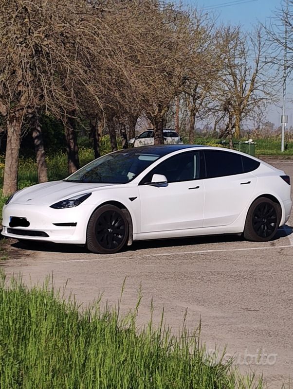 Usata Tesla Model 3 208 kW (283 CV) 2021 Bianco Berlina