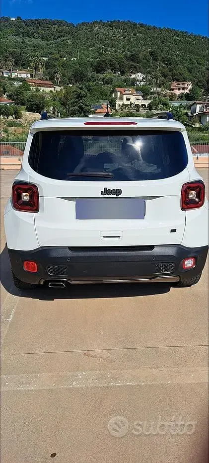 Usata Jeep Renegade 120 CV (88 kW) 2019 Bianco SUV