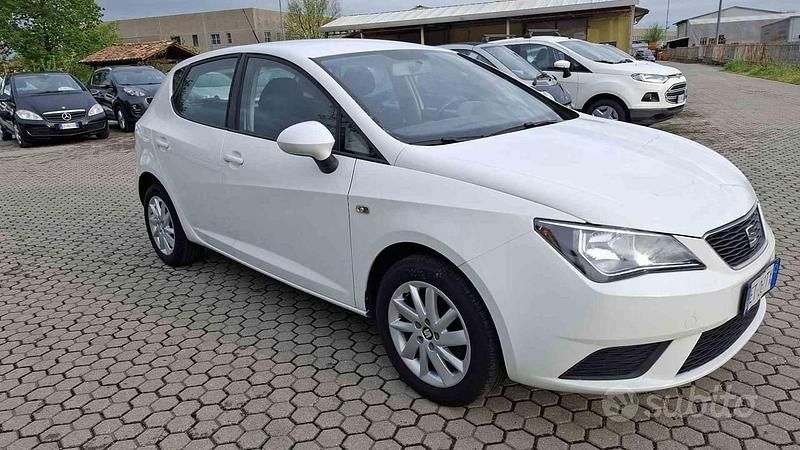 Usata Seat Ibiza Style 75 CV (55 kW) 2014 Bianco Berlina