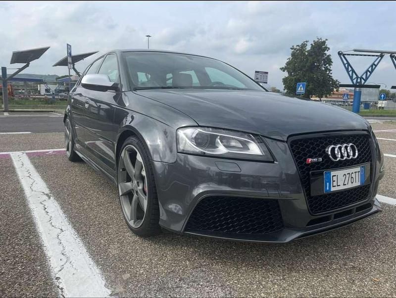Usata Audi RS3 Ambiente 340 CV (250 kW) 2012 Grigio Berlina