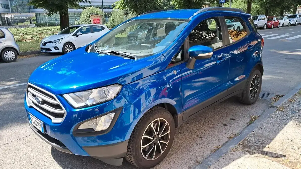 Usata Ford Ecosport Titanium 99 CV (72 kW) 2018 Blu SUV