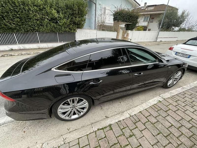 Usata Audi A7 Sportback S-Line 286 CV (210 kW) 2020 Nero Utilitaria