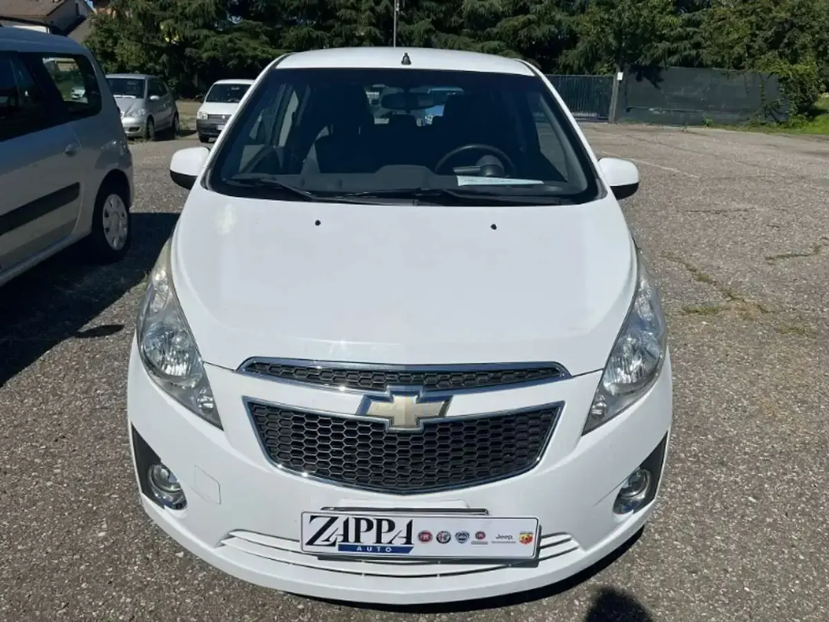 Usata Chevrolet Spark 68 CV (50 kW) 2012 Bianco Utilitaria