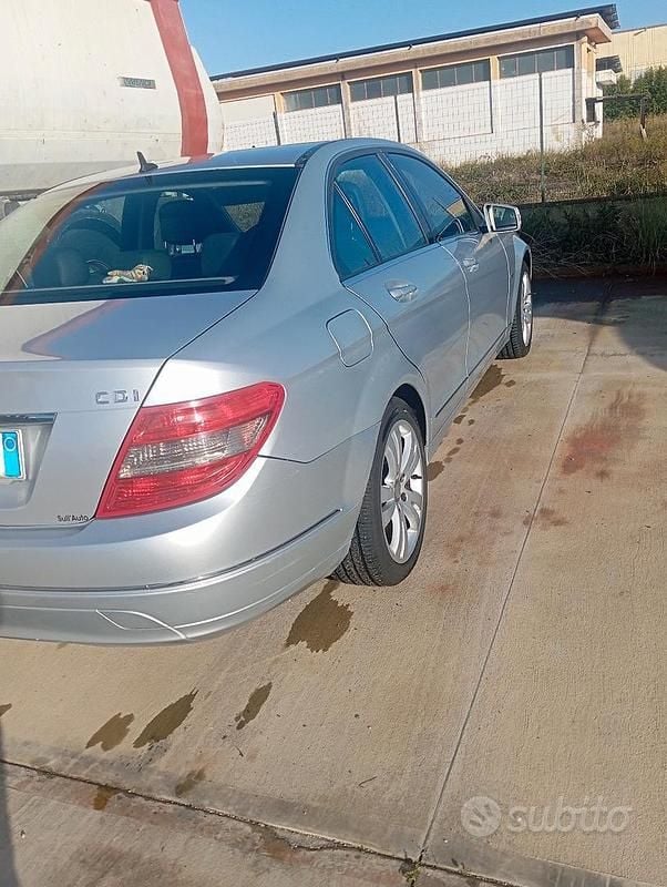 Usata Mercedes C220 2009 Grigio Berlina