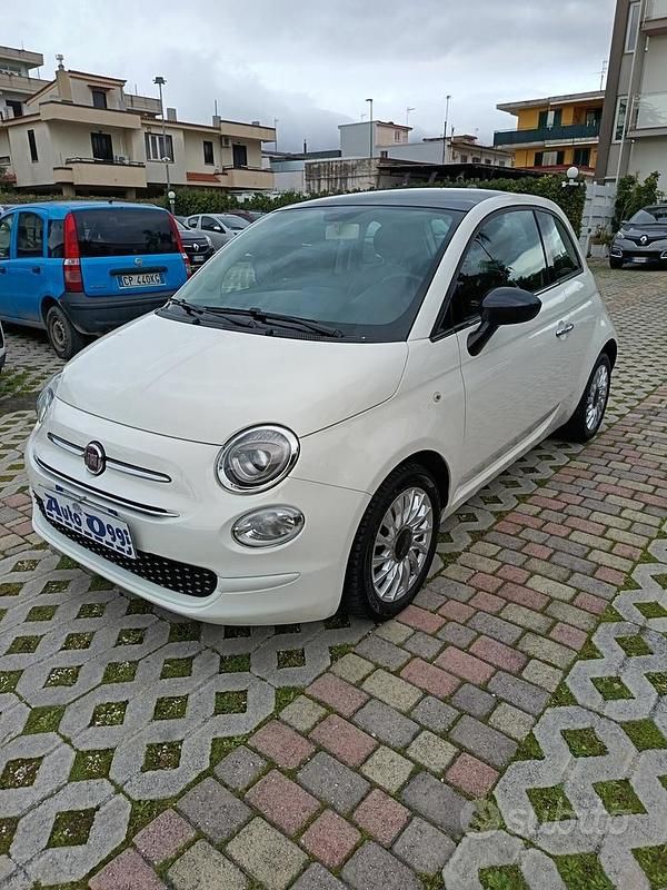 Usata Fiat 500 Lounge 69 CV (50 kW) 2018 Bianco Berlina