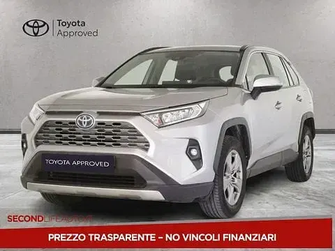 Usata Toyota RAV4 Hybrid Active 218 CV (160 kW) 2022 Grigio SUV