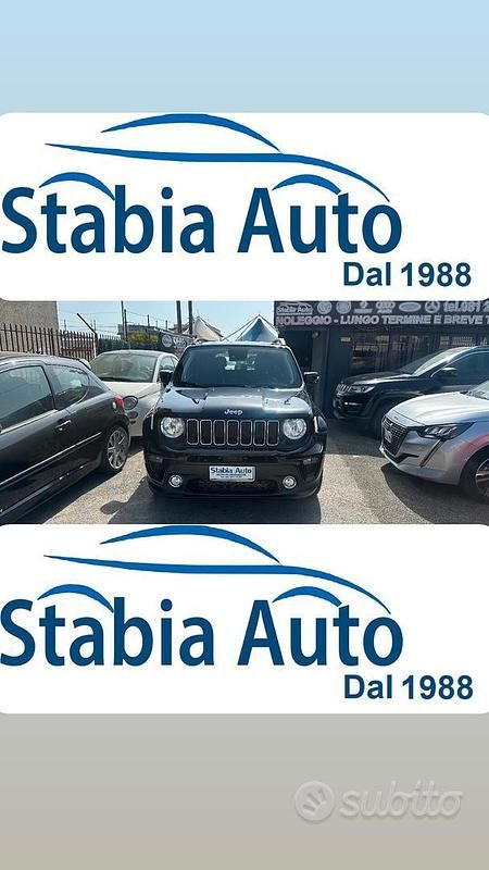 Nero Usata 2020 Jeep Renegade Longitude SUV | 17.499 € (Buon prezzo) - Immagine 1/4