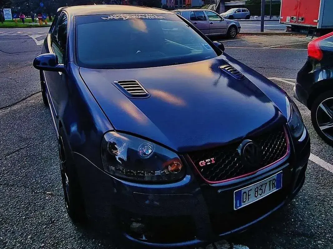Usata VW Golf GTI 200 CV (147 kW) 2007 Blu/azzurro Coupé