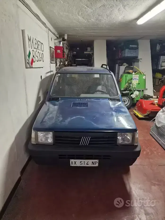 Usata Fiat Panda 39 CV (28 kW) 1998 Bluazzurro Berlina