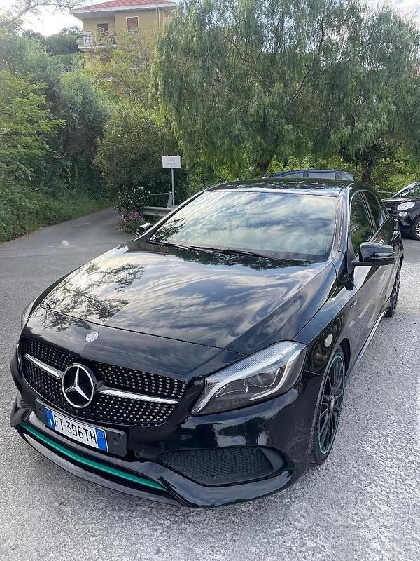 Usata Mercedes A200 AMG 136 CV (100 kW) 2016 Nero Berlina