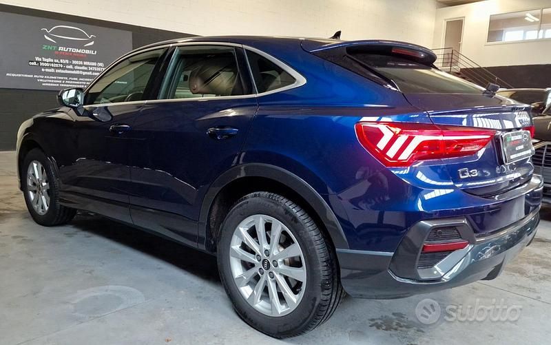 Usata Audi Q3 Business Plus 200 CV (147 kW) 2021 Blu SUV