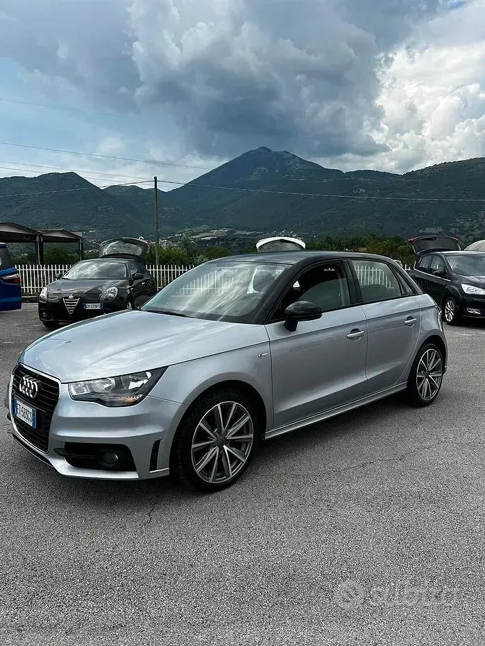 Usata Audi A1 S-Line 105 CV (77 kW) 2014 Grigio Utilitaria