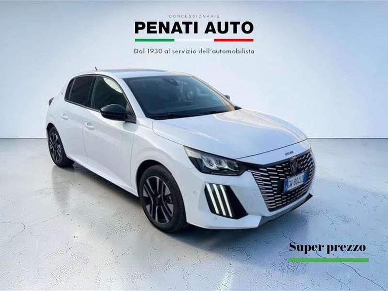 Usata Peugeot e-208 Allure 100 kW (136 CV) 2024 Bianco Utilitaria