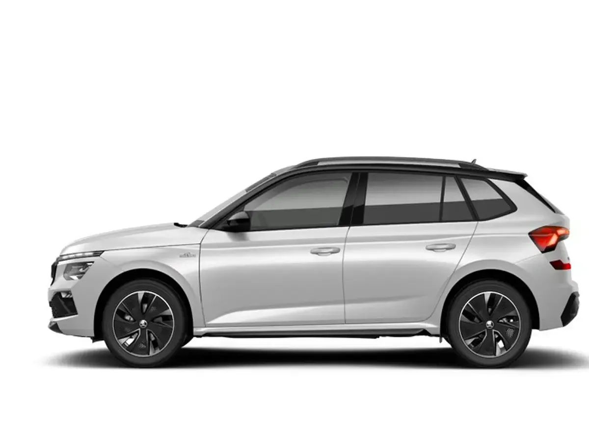 Nuova Skoda Kamiq Monte Carlo 115 CV (84 kW) 2026 Bianco luna metallizzato nero tulipano p SUV