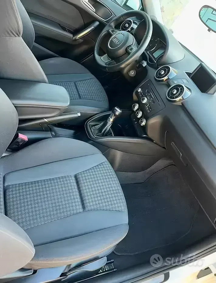 Usata Audi A1 2010 Bianco Utilitaria