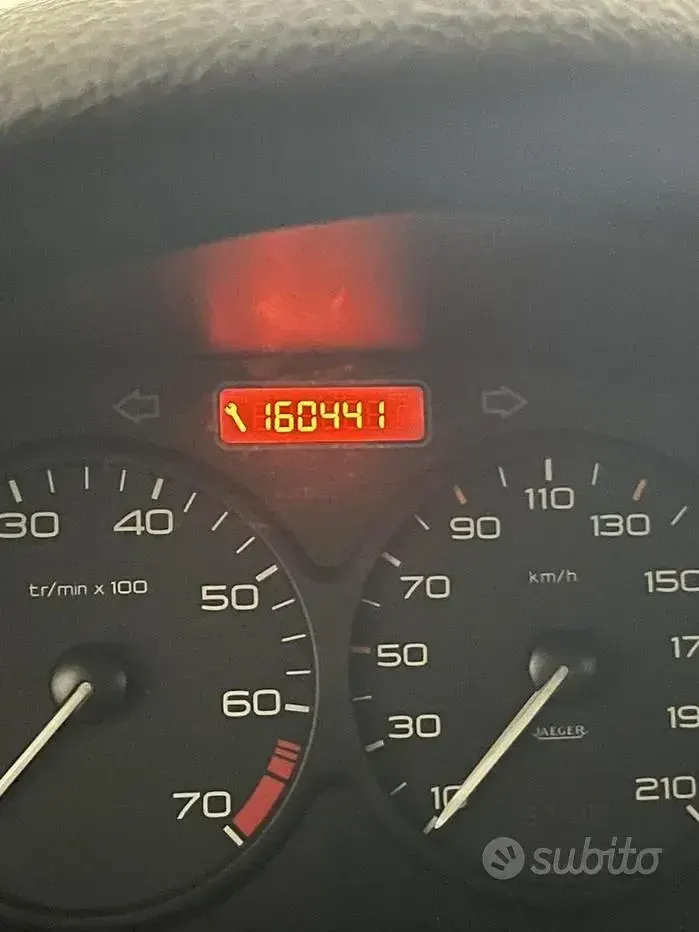 Usata Peugeot 206 60 CV (44 kW) 2002 Grigio Berlina