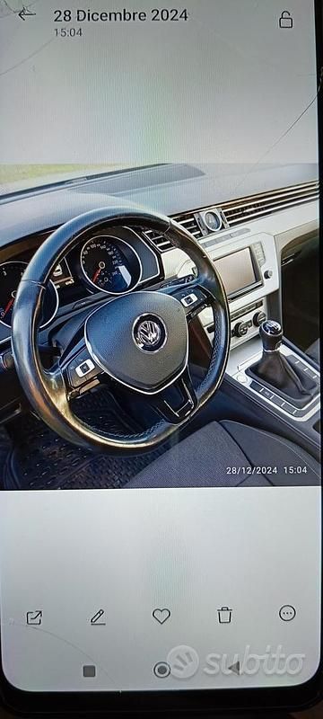 Usata VW Passat 150 CV (110 kW) 2015 Grigio Station wagon