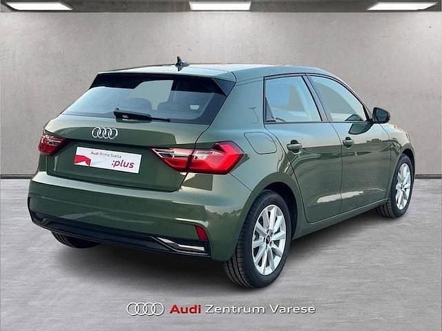 Usata Audi A1 Sportback Advanced 116 CV (85 kW) 2024 Verde distretto Utilitaria