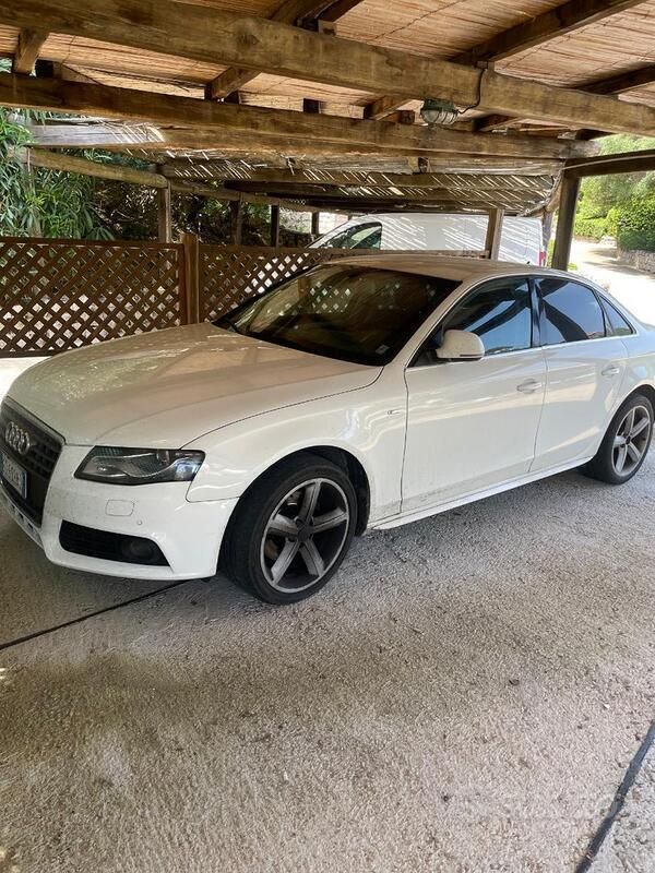 Usata Audi A4 S-Line 116 CV (85 kW) 2010 Bianco Berlina
