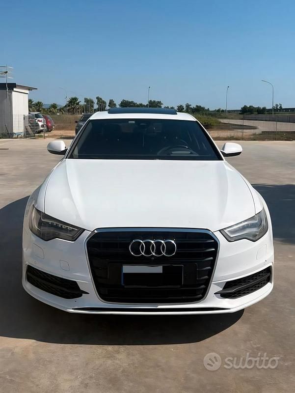 Bianco Usata 2014 Audi A6 S-Line Tre volumi | 11.499 € - Immagine 1/4