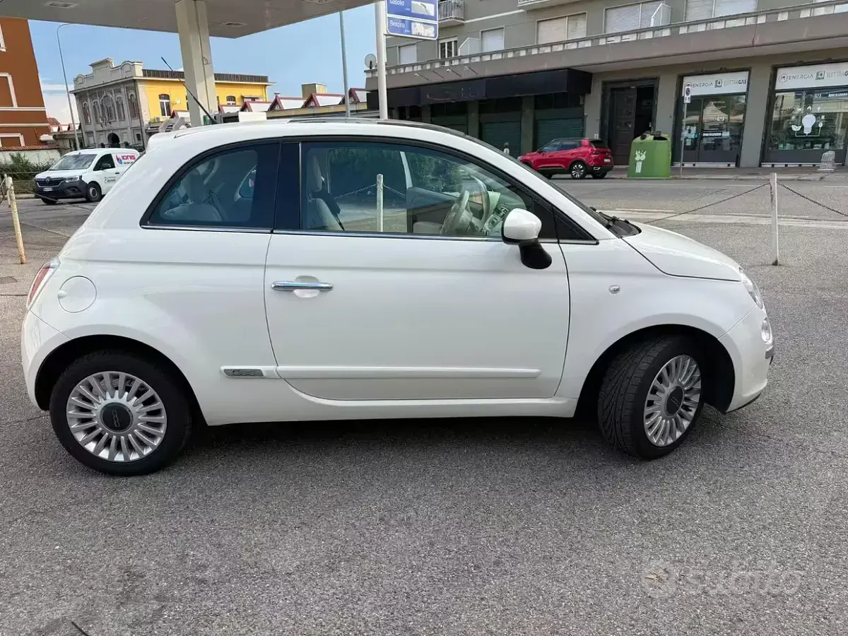 Usata Fiat 500 Pop 69 CV (50 kW) 2011 Bianco Berlina